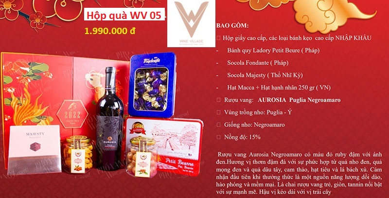 giỏ hôp quà tết đẹp cao cấp 